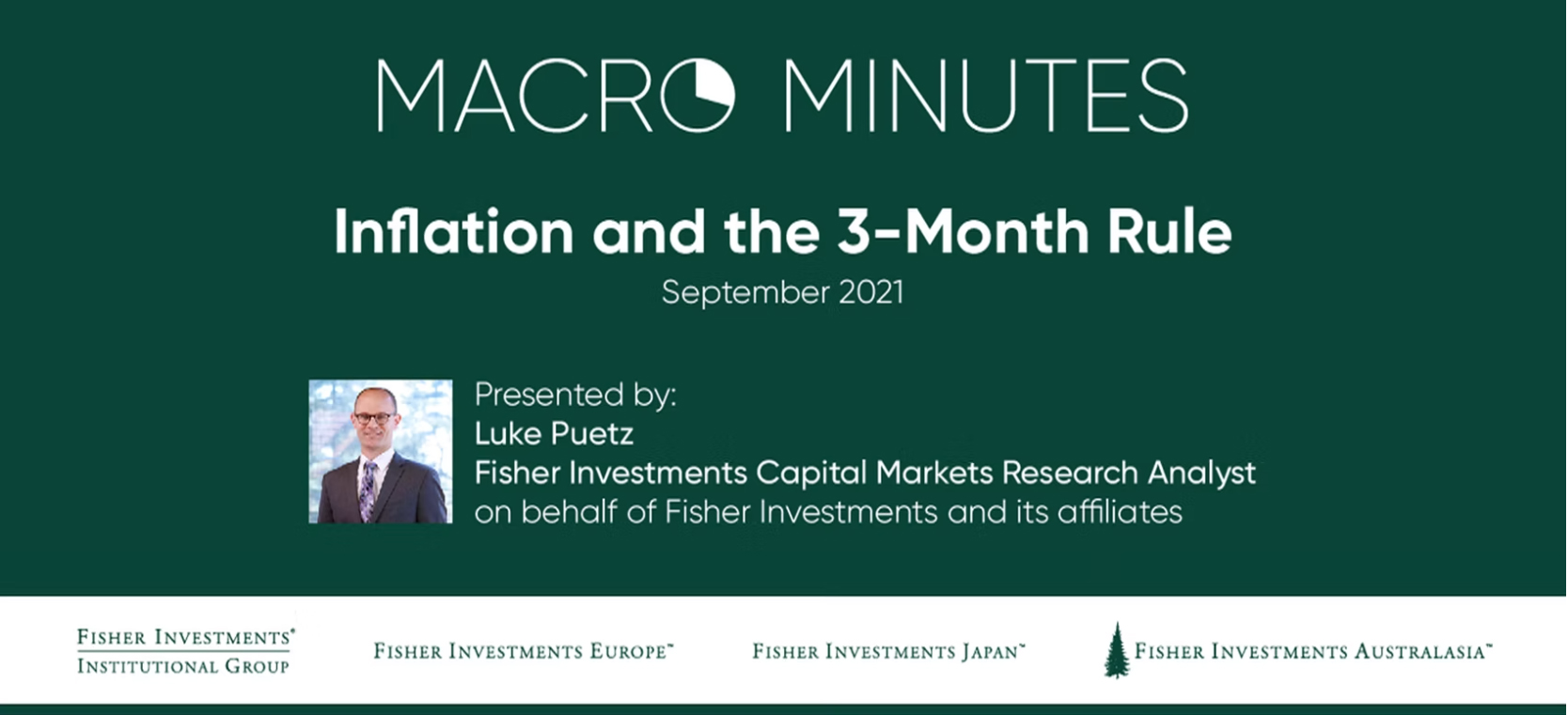 Macro Minutes: Inflation and the 3-Month Rule