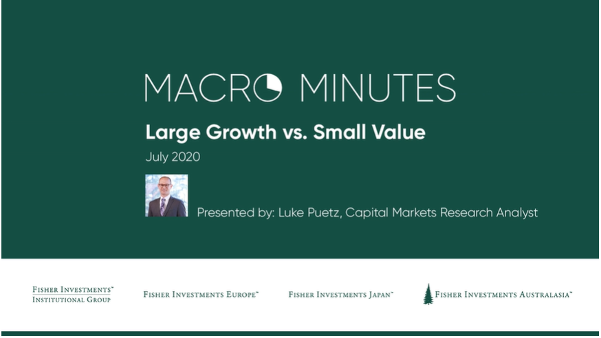 image of large growth vs small value video