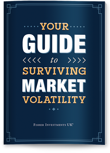 Cover to "Your Guide to Surviving Market Volatility"