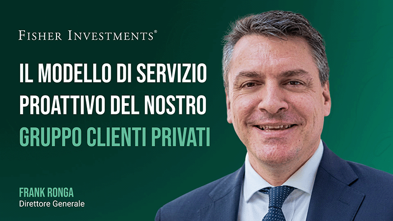 Il modello di servizio proattivo del nostro Gruppo Clienti Privati