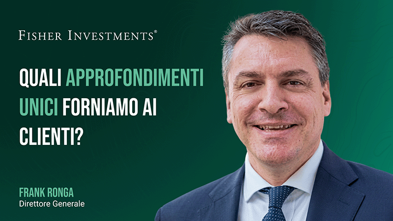 Quali approfondimenti unici forniamo ai clienti?