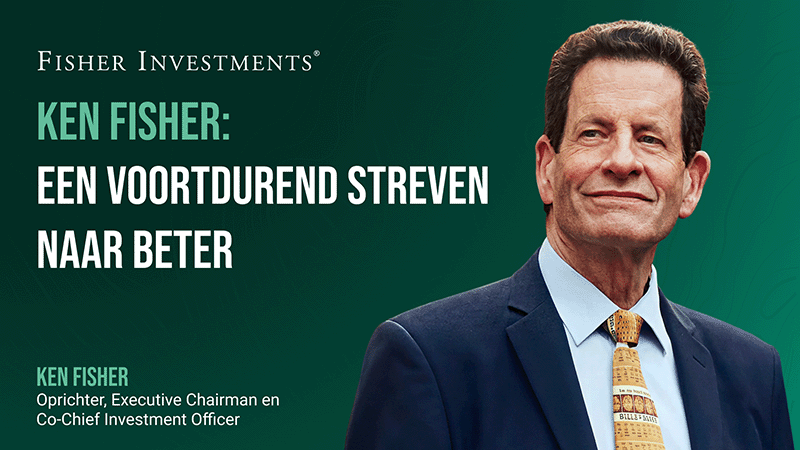 Ken Fisher: een voortdurend streven naar beter