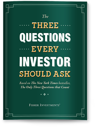 Image that reads The Three Questions Every Investor Should Ask, based on the New York Times bestseller, The Only Three Questions That Count