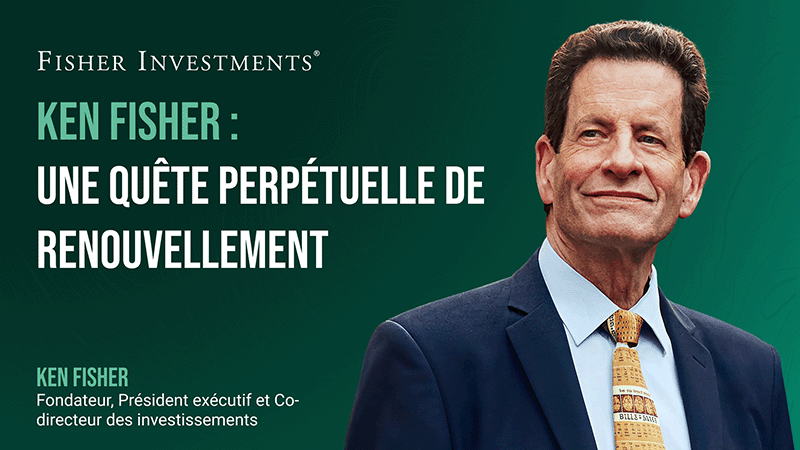 Ken Fisher : une quête perpétuelle de renouvellement