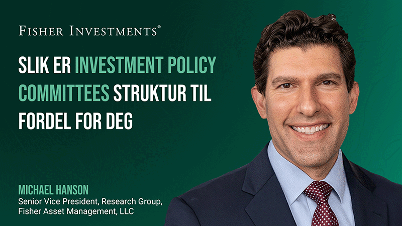 Slik er Investment Policy Committees struktur til fordel for deg
