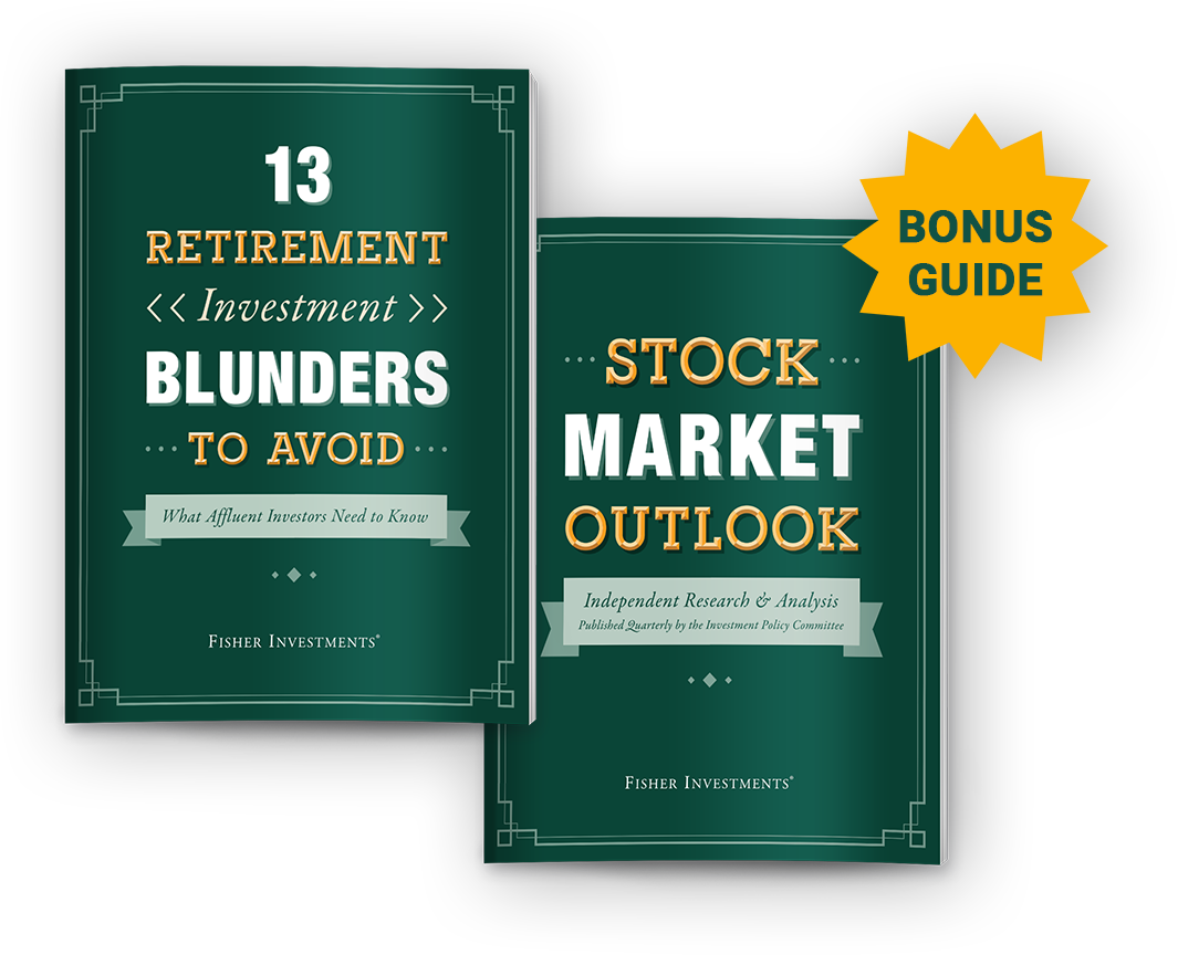 13 Retirement Investment Blunders to Avoid and Stock Market Outlook Brochures