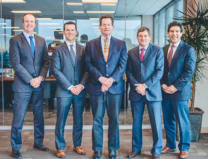 Woman shaking hands with adviser