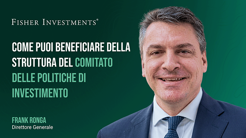 Come puoi beneficiare della struttura del Comitato delle Politiche di Investimento