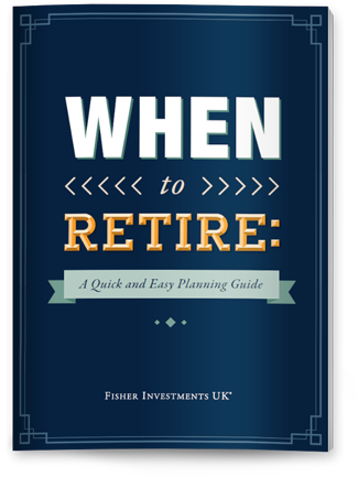 Cover to "When to Retire: A Quick and Easy Planning Guide"