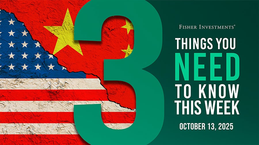 3 Things You Need to Know This Week | Market Volatility, Global Economy, Q3 Earnings