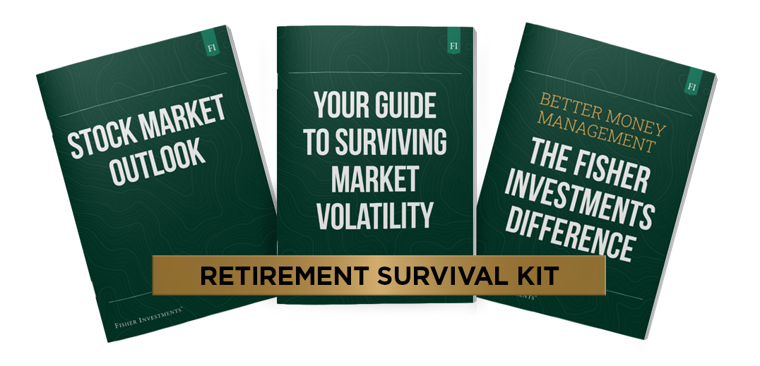 Stock Market Outlook, Your Guide to Surviving Market Volatility and The Fisher Investments Difference Brochures