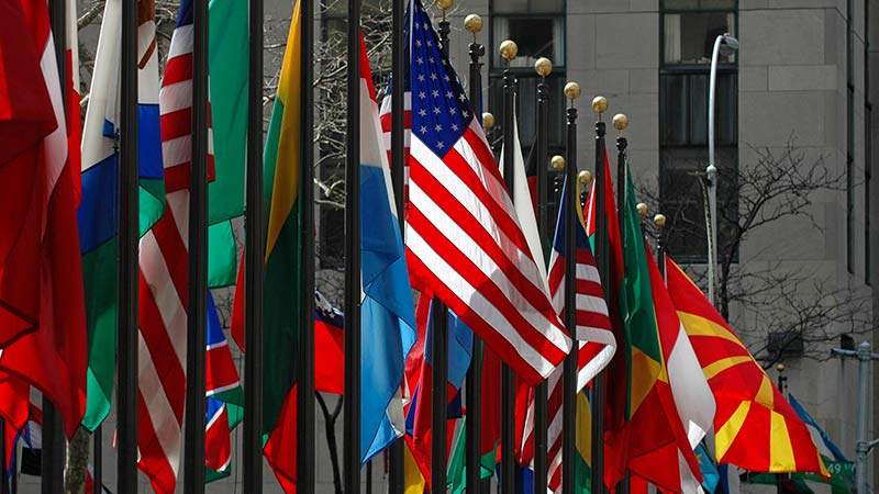 flags from around the world