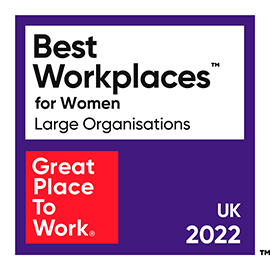 Best workplaces for Women award logo 