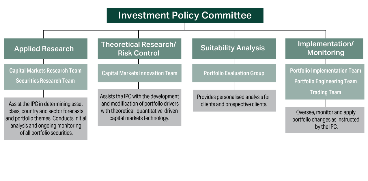 image of investment policy committee diagram