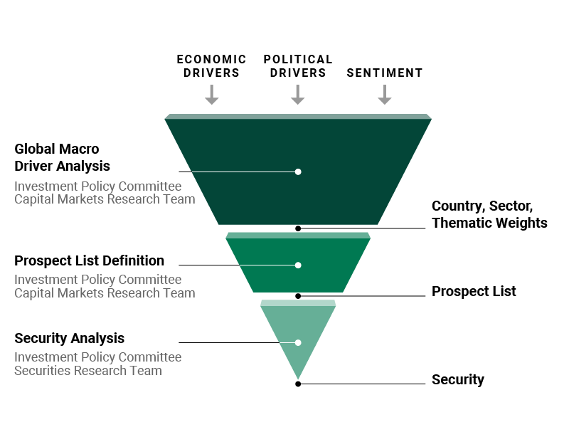 Our investment process graphic