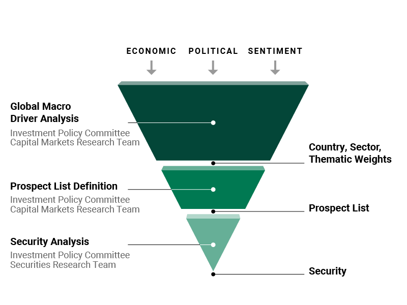 Our investment process graphic