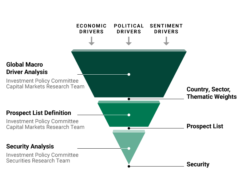 Our investment process graphic