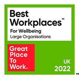 GPTW 2022 Wellbeing UK UKs Best Workplace for Wellbeing