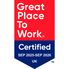 GPTW certified badge Great Place to Work Certified