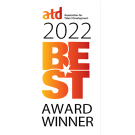 Association for Talent Development (ATD) as a 2022 BEST Award