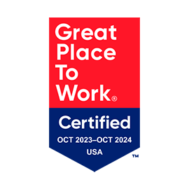 Great Place To Work Certified 2023 - 2024