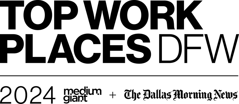 The Dallas Morning News Top 100 Places to Work logo