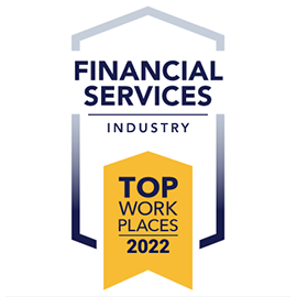 Top Workplaces - Top Workplaces in Financial Services Award Logo