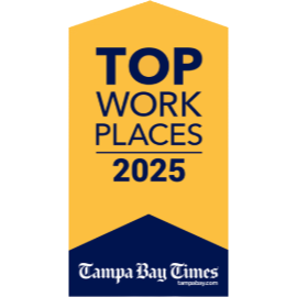Top Workplaces Tampa Bay 2025 Award