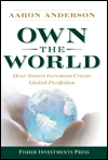 Book cover image of "Own the World" by Aaron Anderson