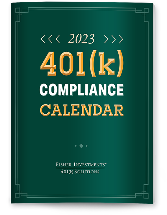 2023 Compliance Calendar and Checklist Resources Fisher Investments