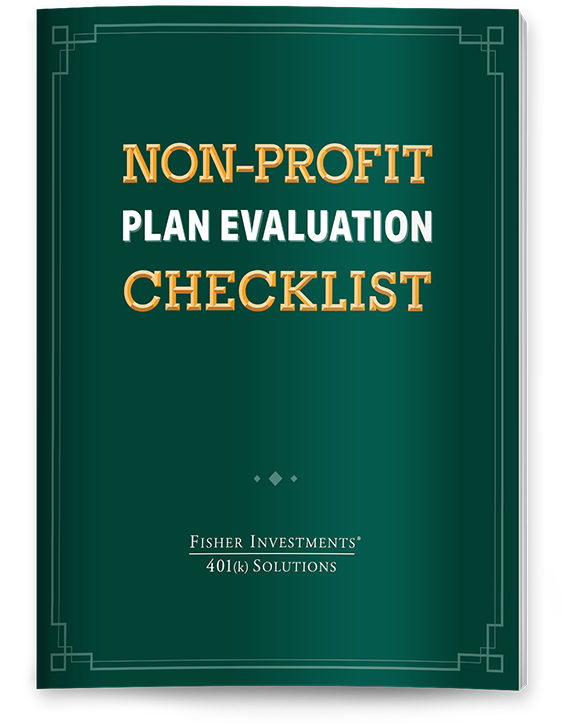 Image that reads "Non-profit Plan Evaluation Checklist"