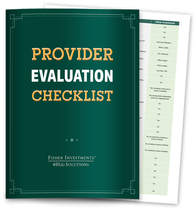 provider evaluation checklist