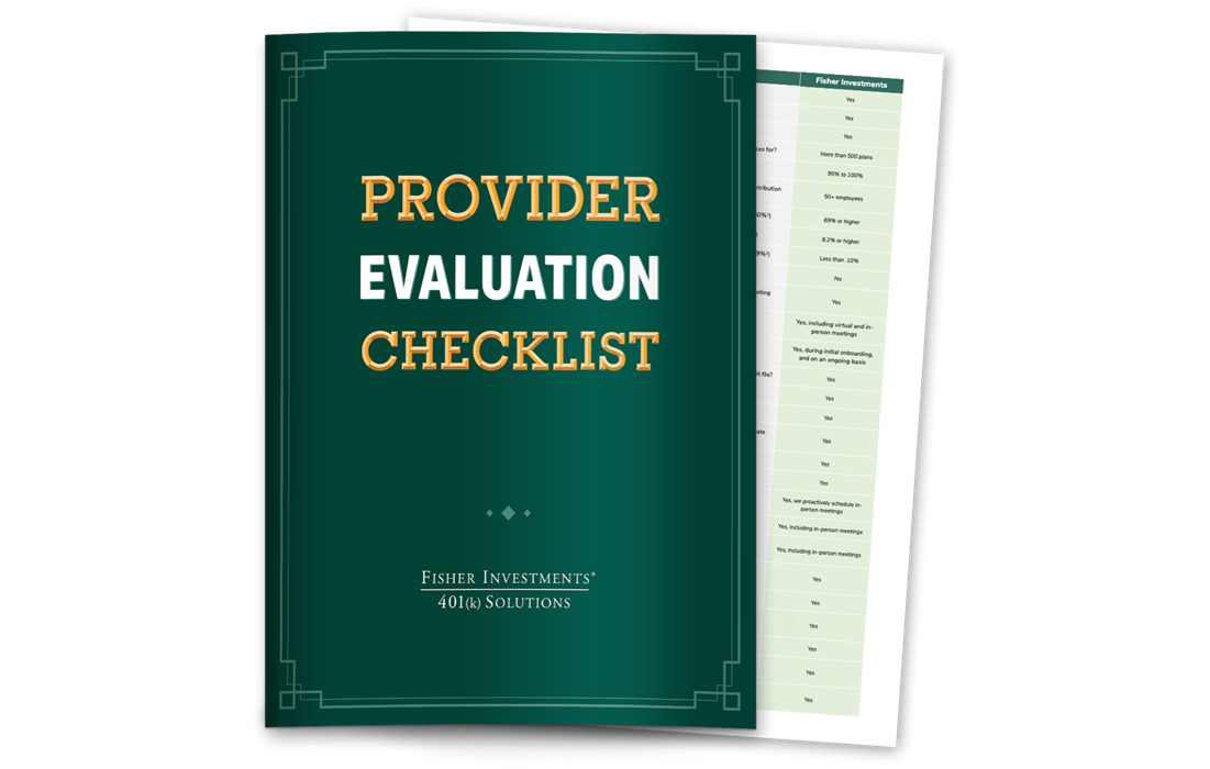 Image that reads "Provider Evaluation Checklist"