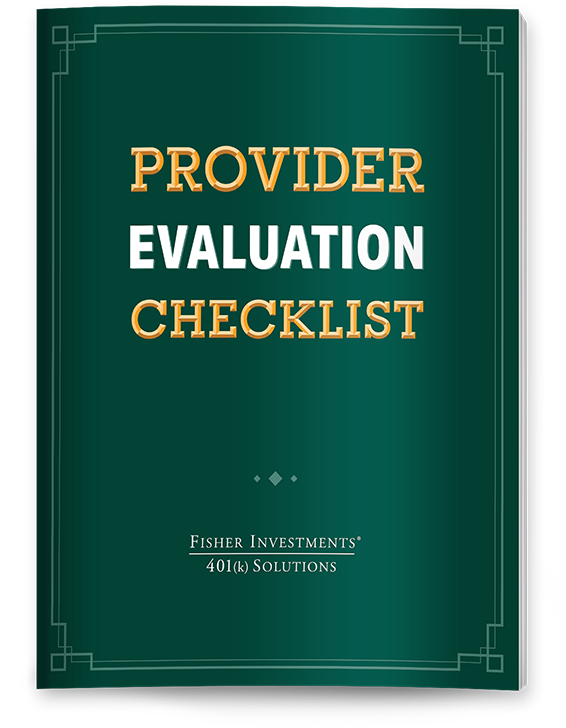 Image that reads Provider Evaluation Checklist