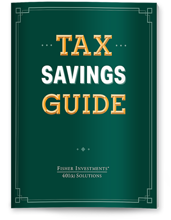 Image that reads "Tax Saving Guide graphic"