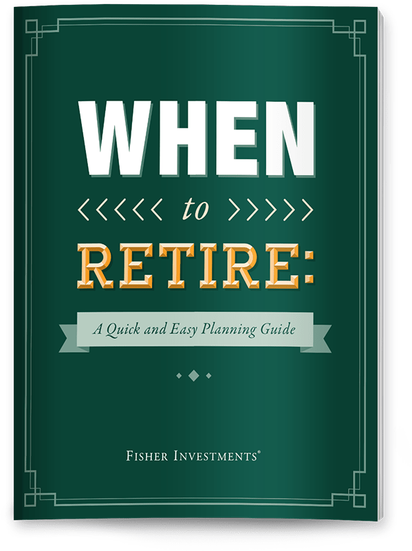 Image that reads when to retire, a quick guide to retirement investing