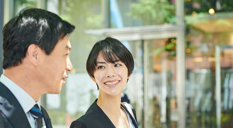 JP Business Woman Smiling