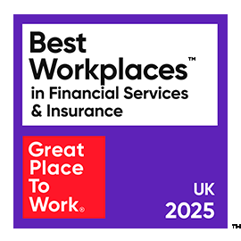 Best Workplaces in Financial Services & Insurance 2025 UK